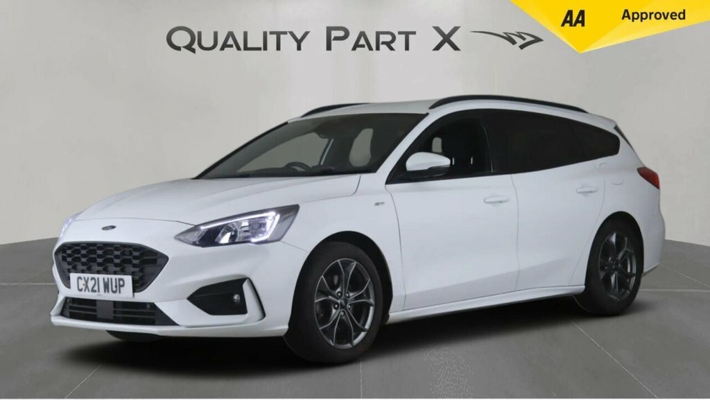 Ford Focus Estate CX21WUP White #3