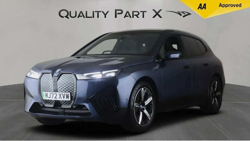 BMW iX Suv MJ72XVW Blue #3