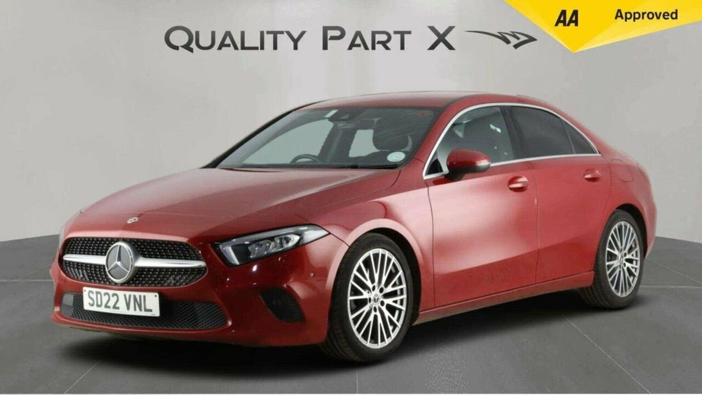 Mercedes-Benz A Class Saloon SD22VNL Red #3
