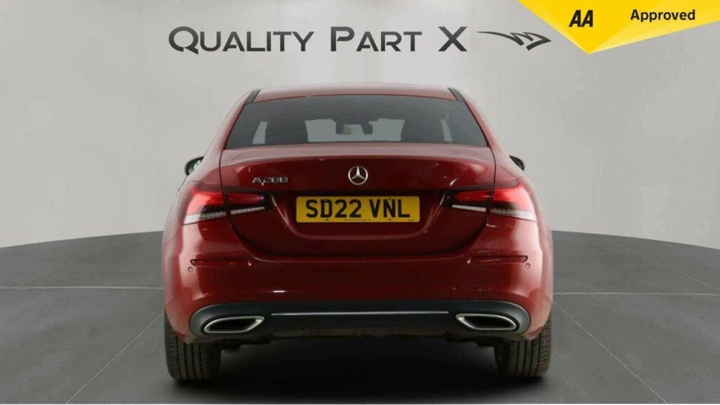 Mercedes-Benz A Class Saloon SD22VNL Red #6