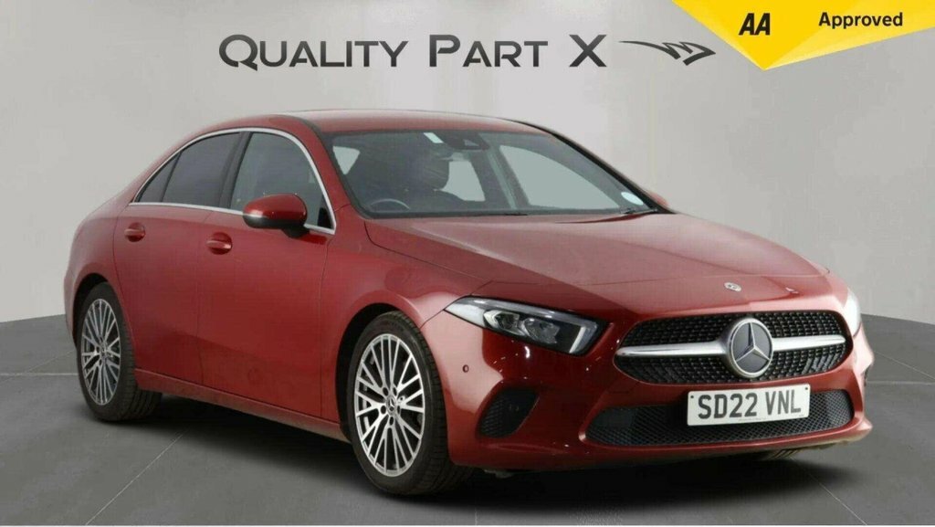 Mercedes-Benz A Class Saloon Red