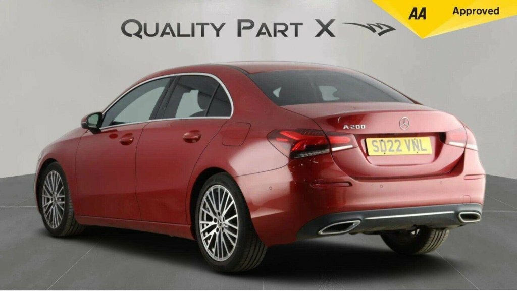 Mercedes-Benz A Class Saloon SD22VNL Red #5