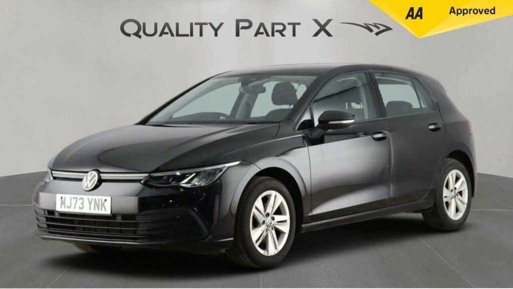 Volkswagen Golf Hatchback MJ73YNK Black #3