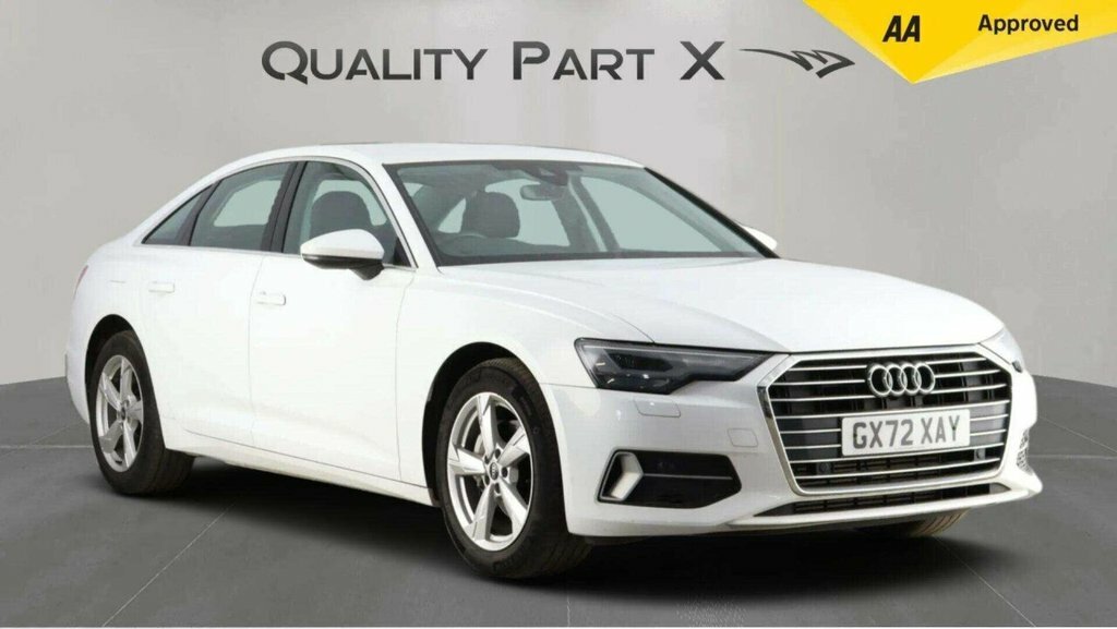 Audi A6 Saloon Saloon GX72XAY White