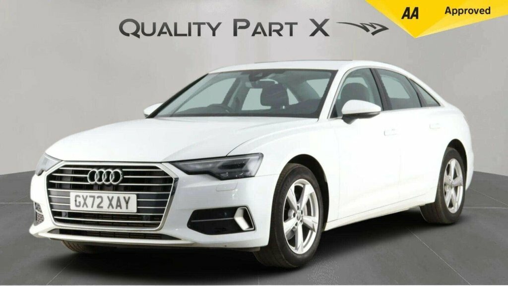 Audi A6 Saloon Saloon GX72XAY White #3