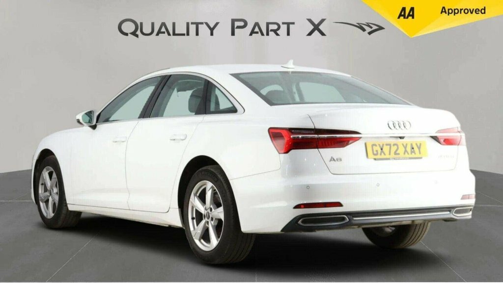 Audi A6 Saloon Saloon GX72XAY White #5
