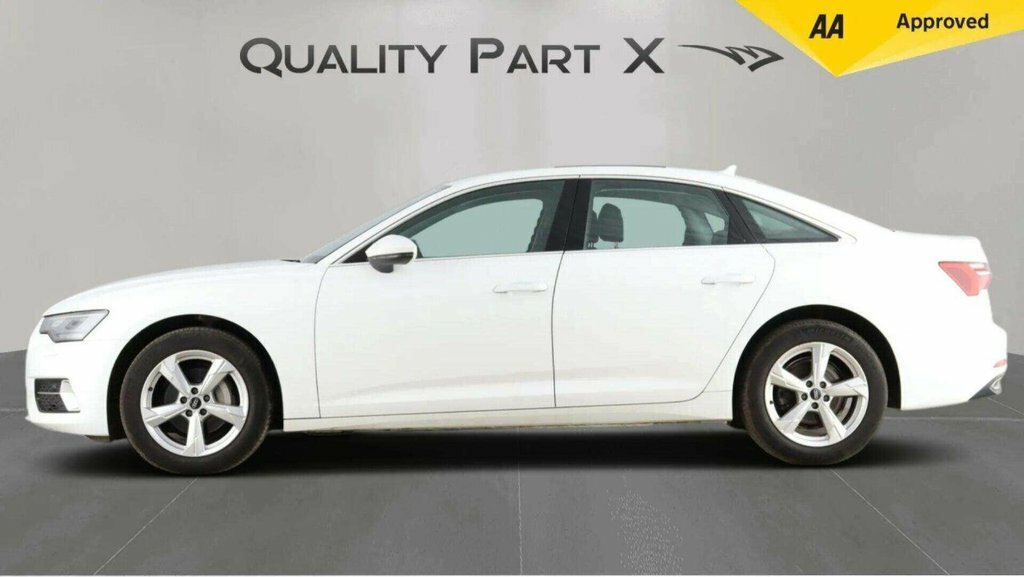 Audi A6 Saloon Saloon GX72XAY White #4