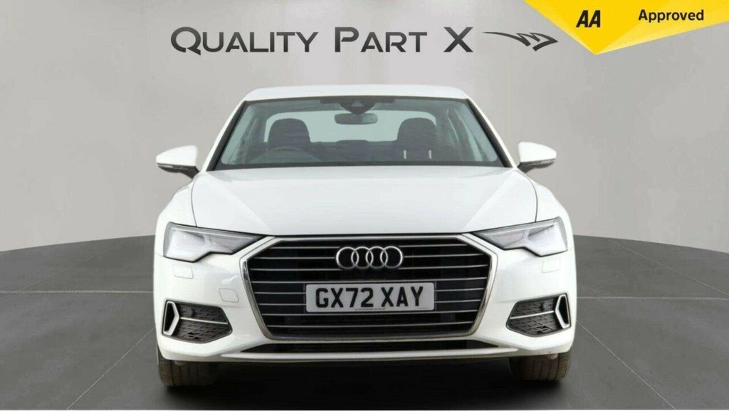 Audi A6 Saloon Saloon GX72XAY White #2