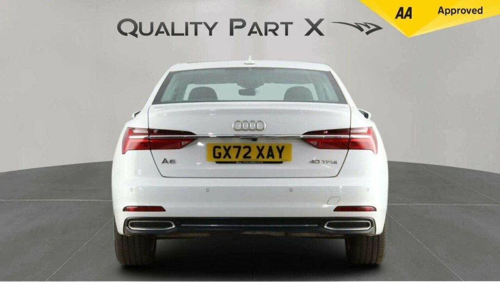 Audi A6 Saloon Saloon GX72XAY White #6