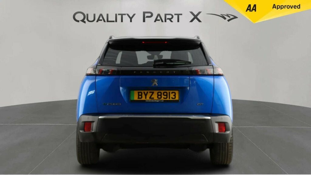 Peugeot e-2008 Suv BYZ8913 Blue #6