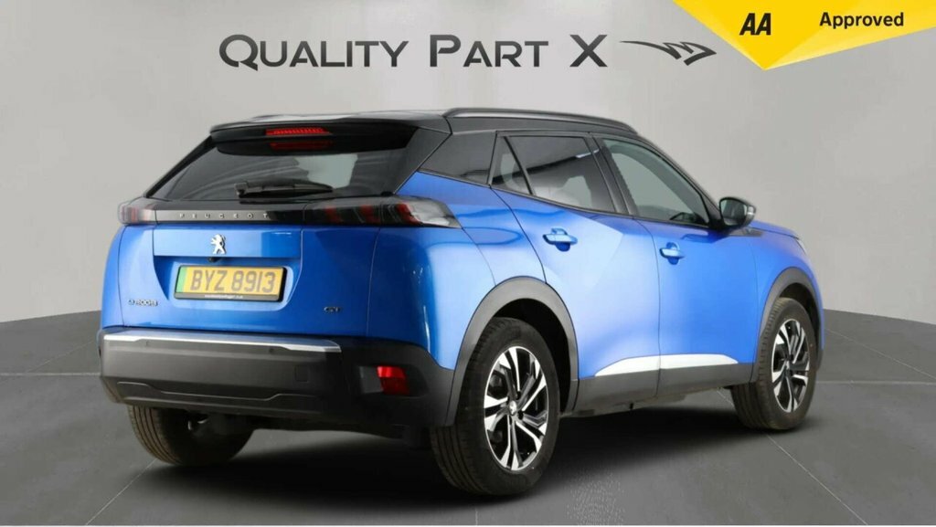 Peugeot e-2008 Suv BYZ8913 Blue #5