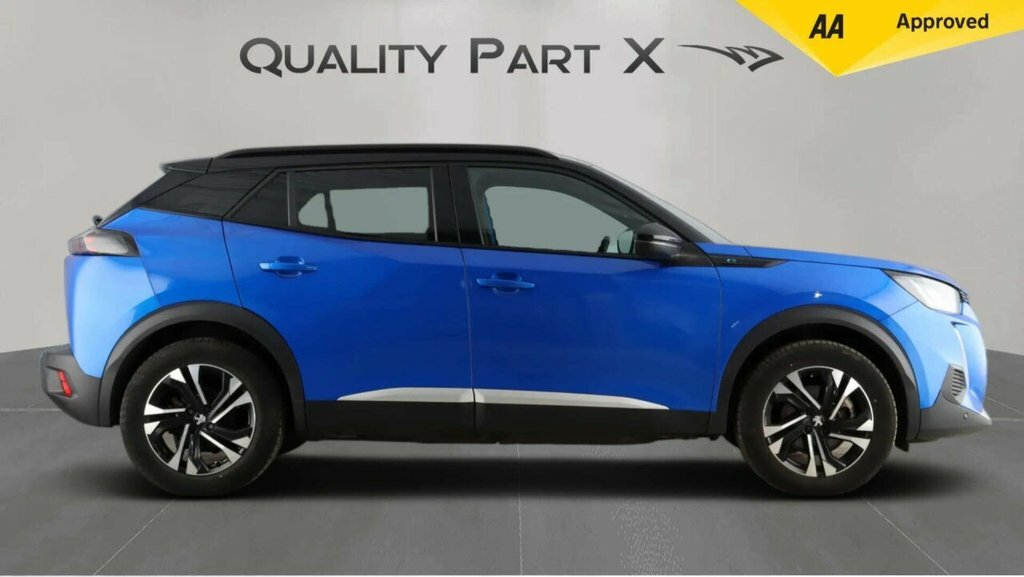 Peugeot e-2008 Suv BYZ8913 Blue #4