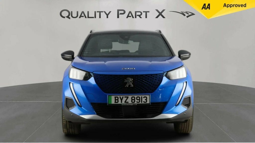 Peugeot e-2008 Suv BYZ8913 Blue #2