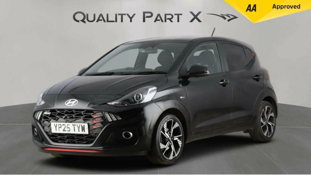 Hyundai I10 Hatchback YP25TYW Black #3