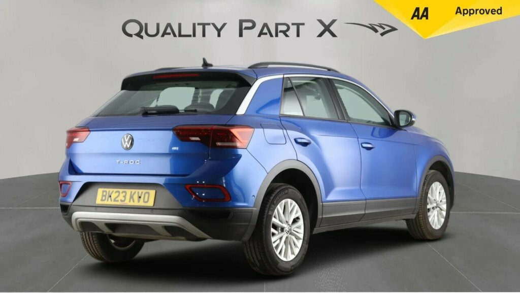 Volkswagen T-Roc Suv BK23KVO Blue #5