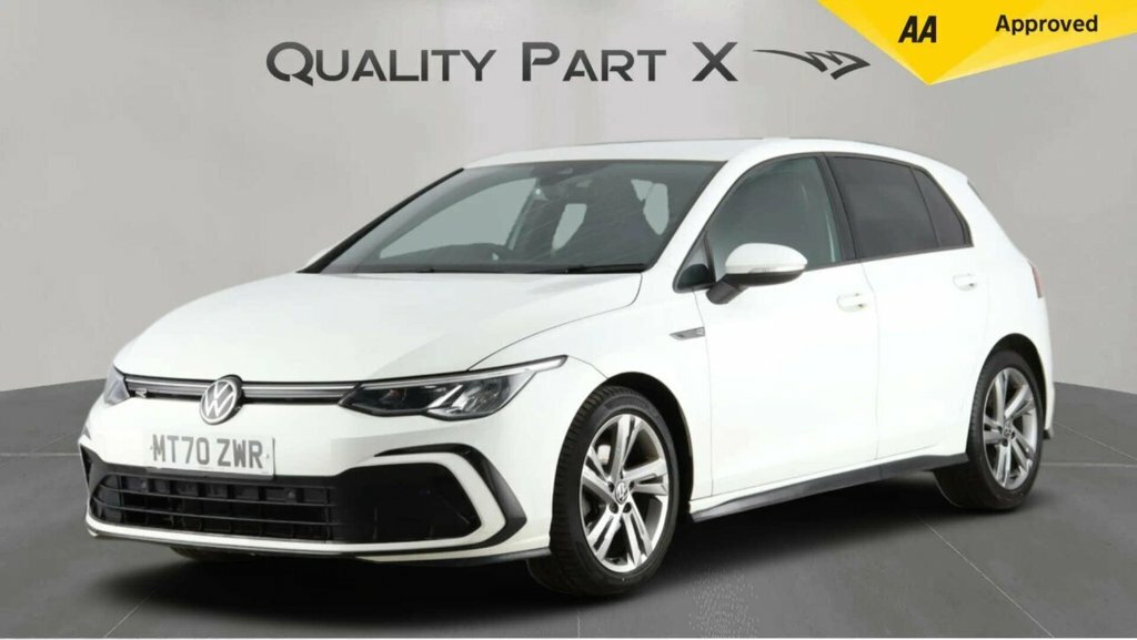 Volkswagen Golf Hatchback MT70ZWR White #3