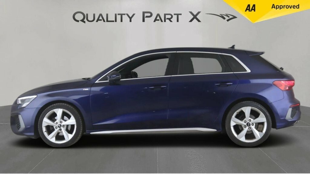 Audi A3 Hatchback MW23WRA Blue #4