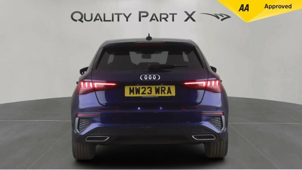 Audi A3 Hatchback MW23WRA Blue #5