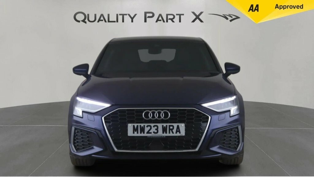 Audi A3 Hatchback MW23WRA Blue #2