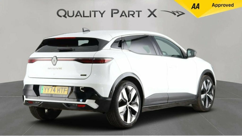 Renault Megane E-Tech Hatchback YY74HTF White #5