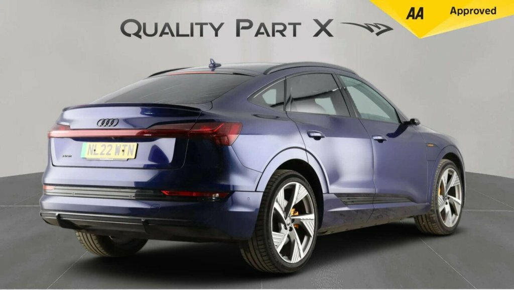 Audi E-tron Suv NL22WTN Blue #5