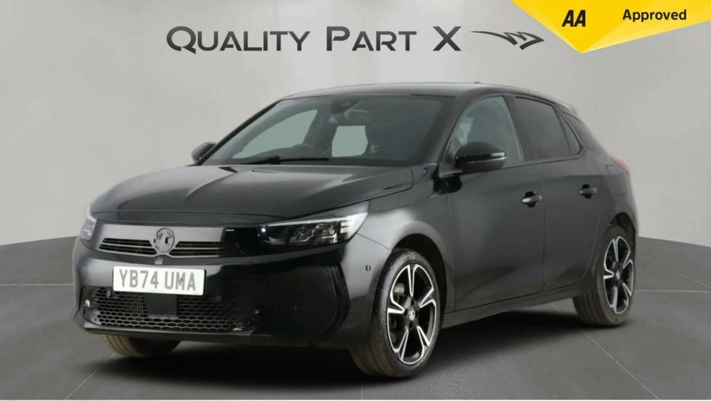 Vauxhall Corsa Hatchback YB74UMA Black #3