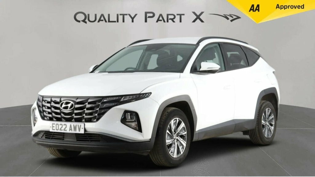 Hyundai Tucson Suv EO22AWV White #3