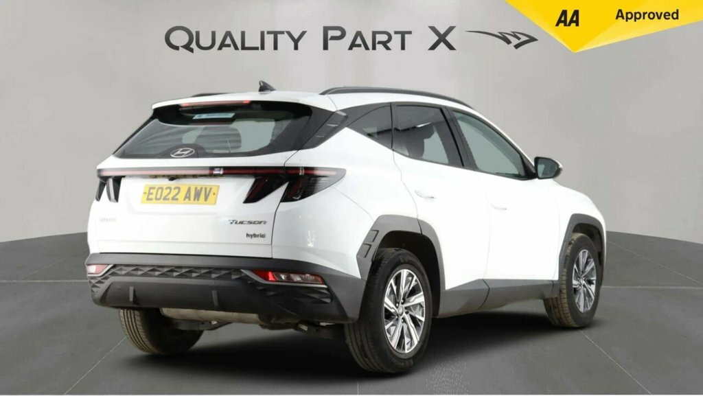 Hyundai Tucson Suv EO22AWV White #5