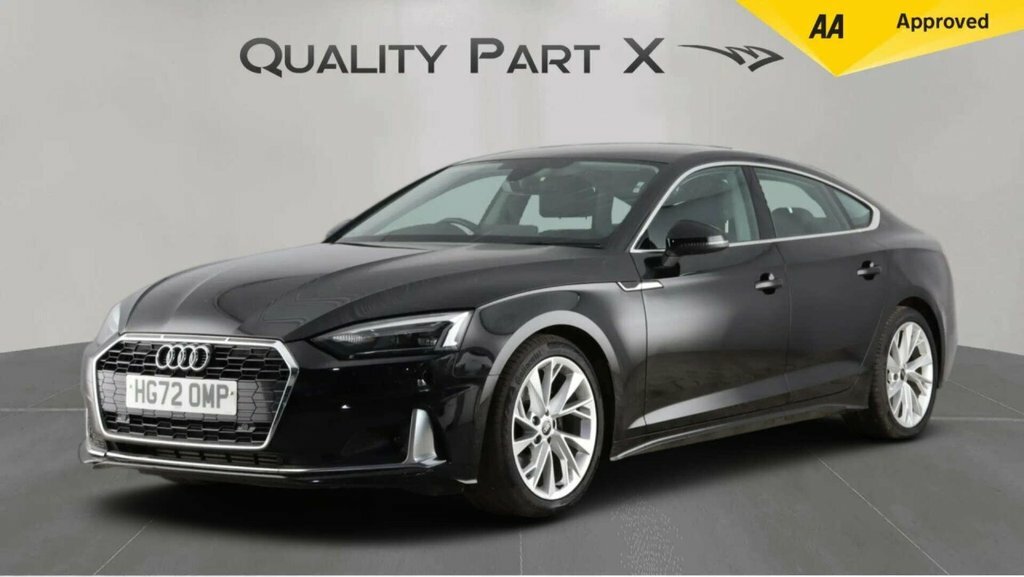 Audi A5 Hatchback HG72OMP Black #3