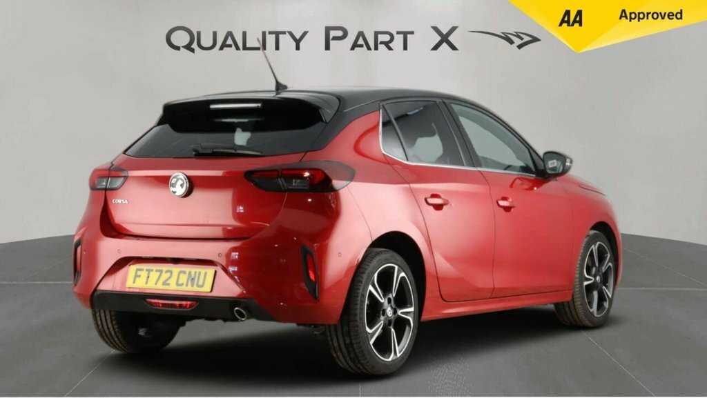 Vauxhall Corsa Hatchback FT72CNU Red #5