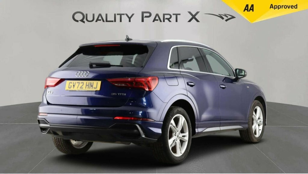 Audi Q3 Suv GV72HNJ Blue #5