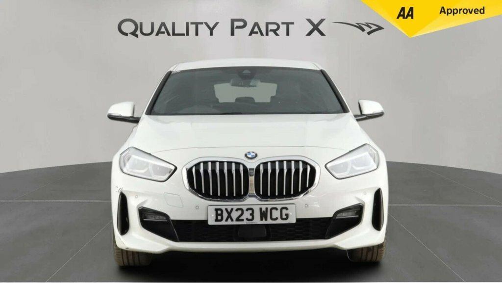 BMW 1 Series Hatchback BX23WCG White #2