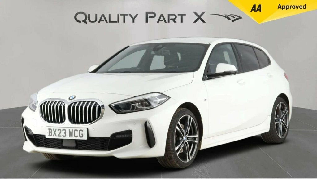 BMW 1 Series Hatchback BX23WCG White #3