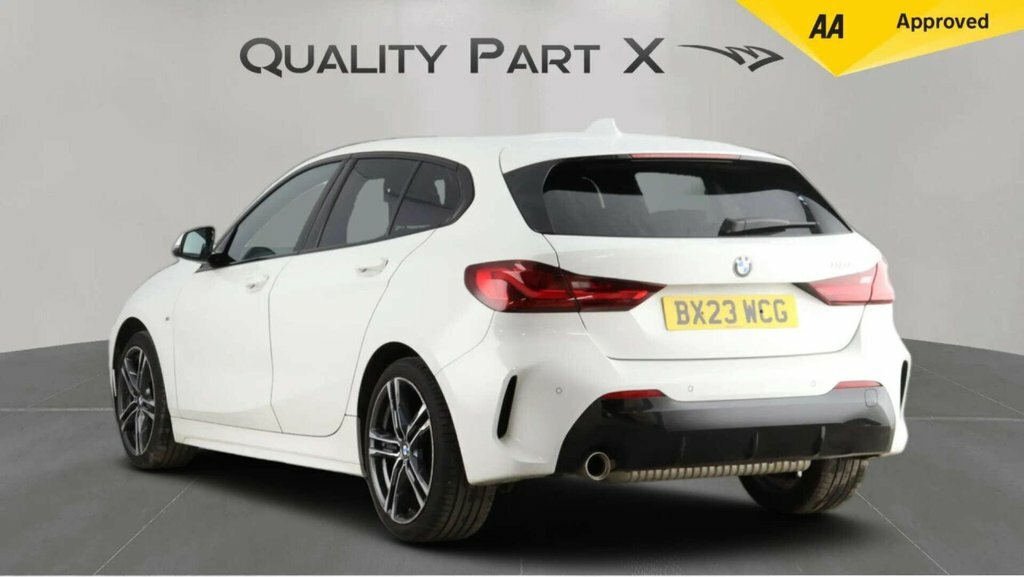 BMW 1 Series Hatchback BX23WCG White #6