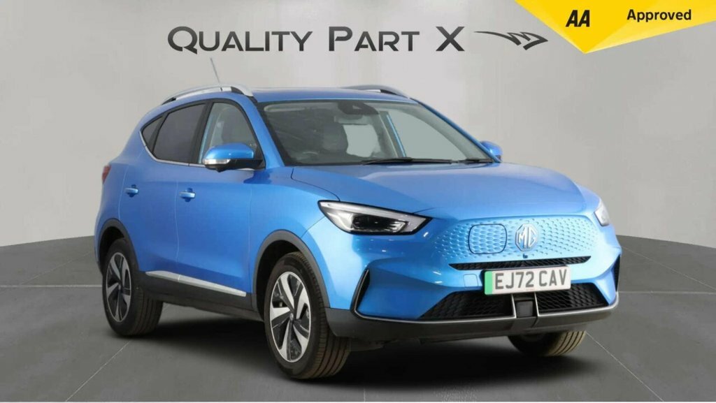 MG ZS Suv Blue