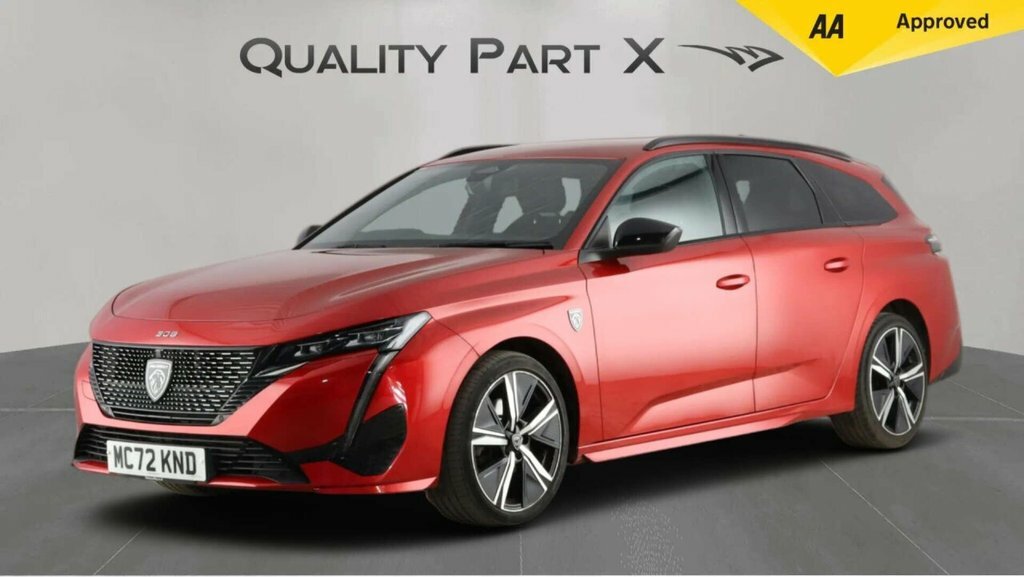 Peugeot 308 SW Estate MC72KND Red #3