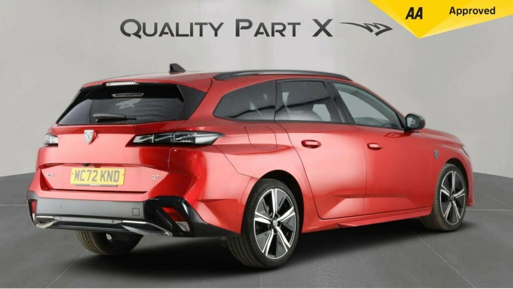 Peugeot 308 SW Estate MC72KND Red #5