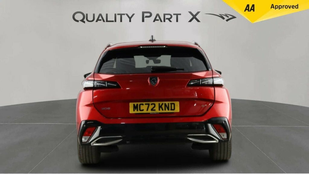 Peugeot 308 SW Estate MC72KND Red #6