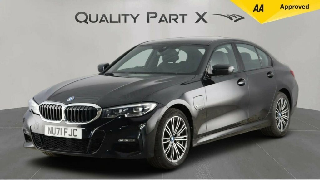 BMW 3 Series Saloon NU71FJC Black #3