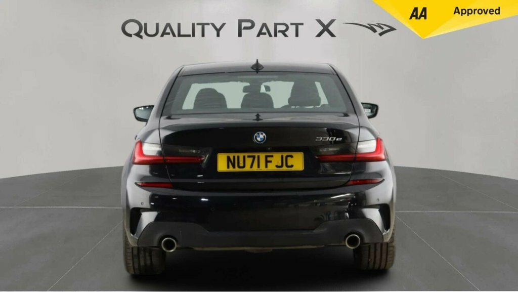 BMW 3 Series Saloon NU71FJC Black #6