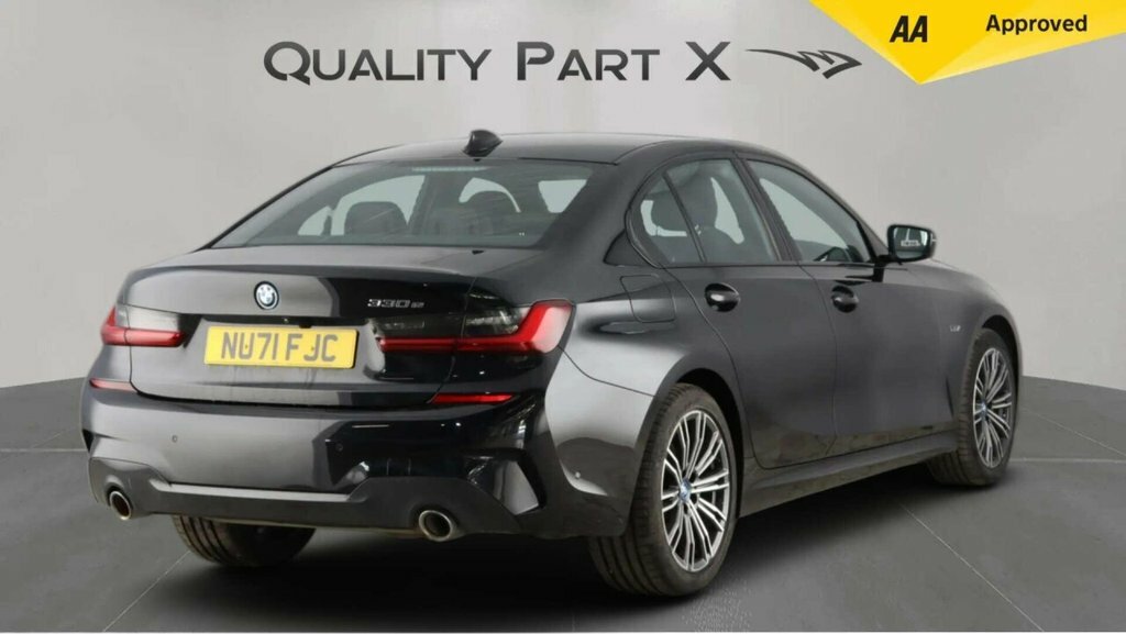 BMW 3 Series Saloon NU71FJC Black #5
