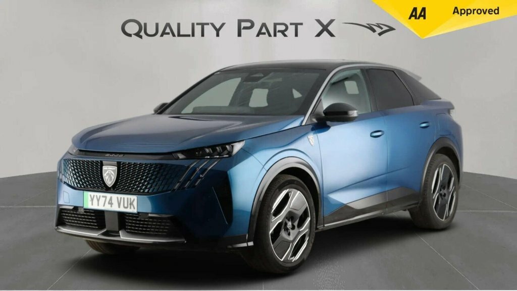 Peugeot 3008 Suv YY74VUK Blue #3