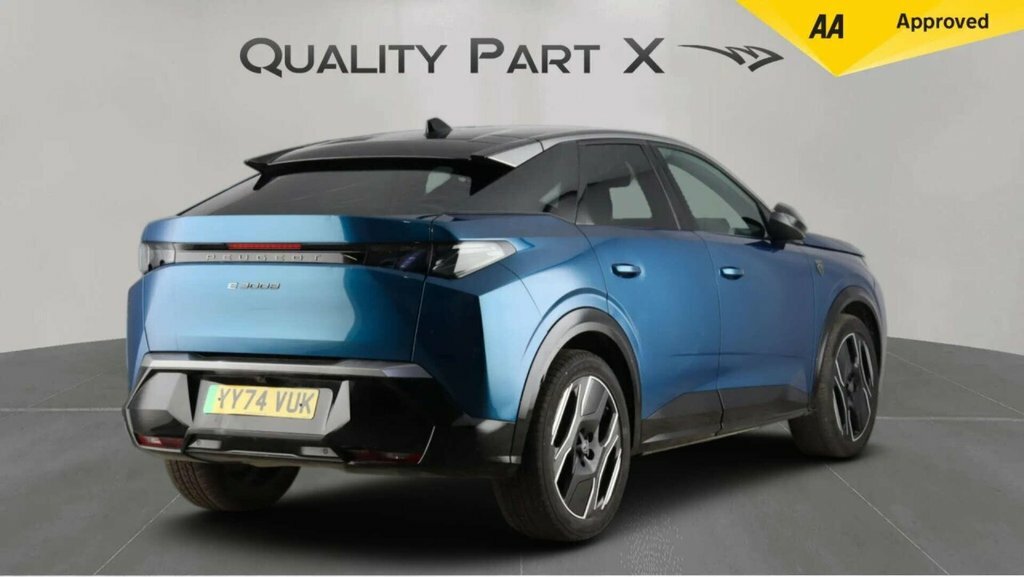 Peugeot 3008 Suv YY74VUK Blue #5