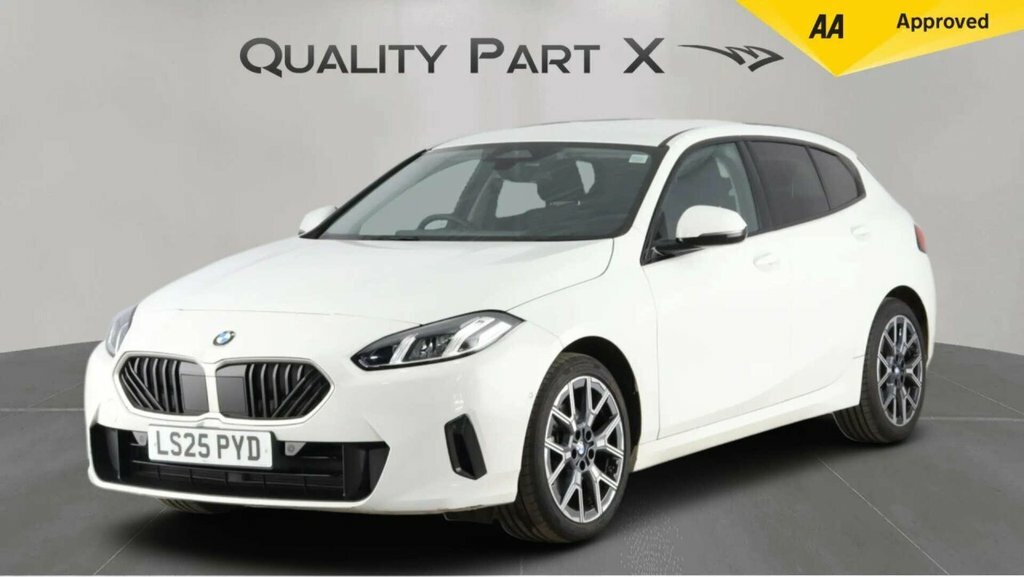 BMW 1 Series Hatchback LS25PYD White #3