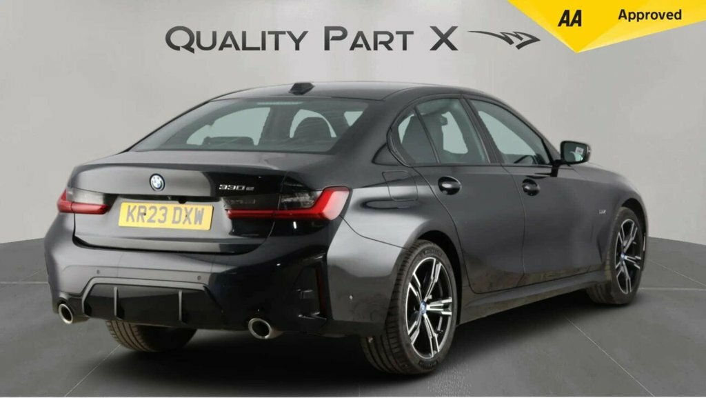 BMW 3 Series Saloon KR23DXW Black #5