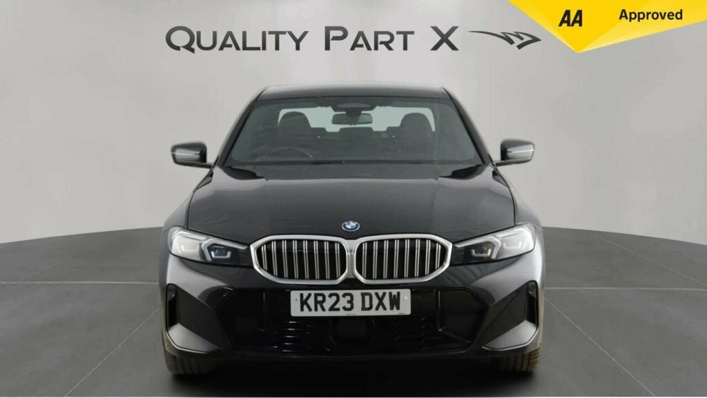 BMW 3 Series Saloon KR23DXW Black #2