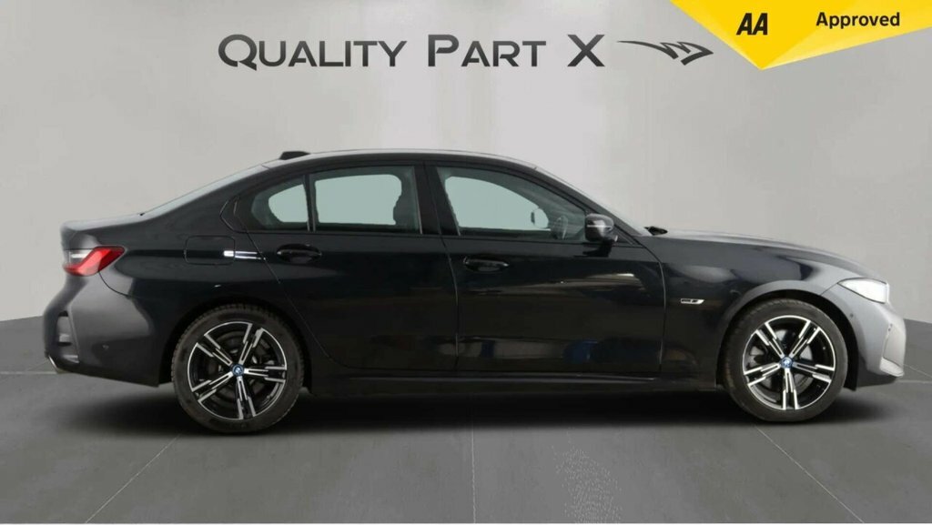 BMW 3 Series Saloon KR23DXW Black #4