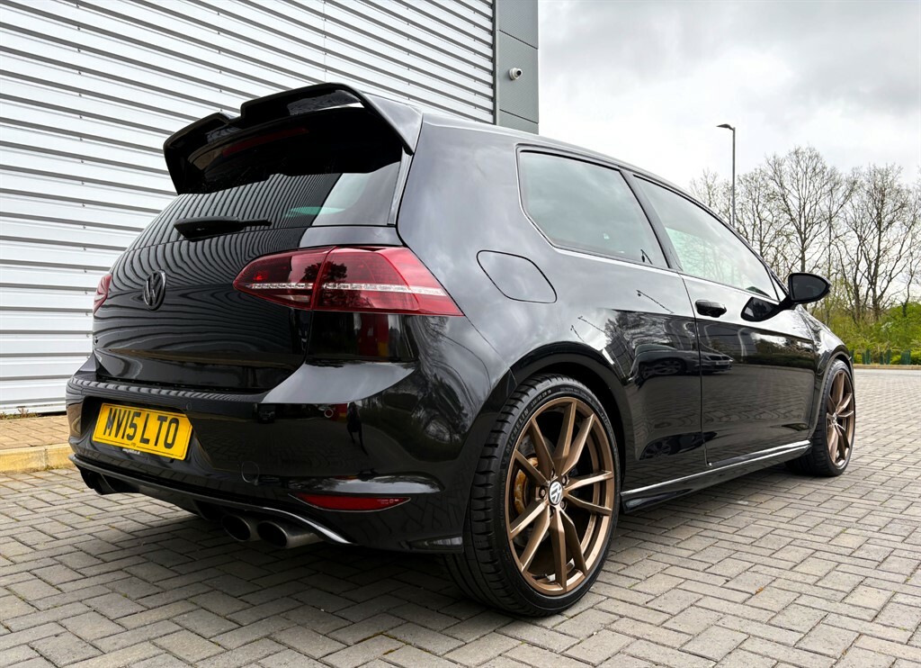 Volkswagen Golf R Dsg Lovely Low Mileage Car Lots Of Extras MV15LTO Black #3
