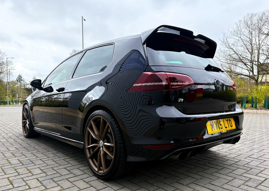 Volkswagen Golf R Dsg Lovely Low Mileage Car Lots Of Extras MV15LTO Black #4