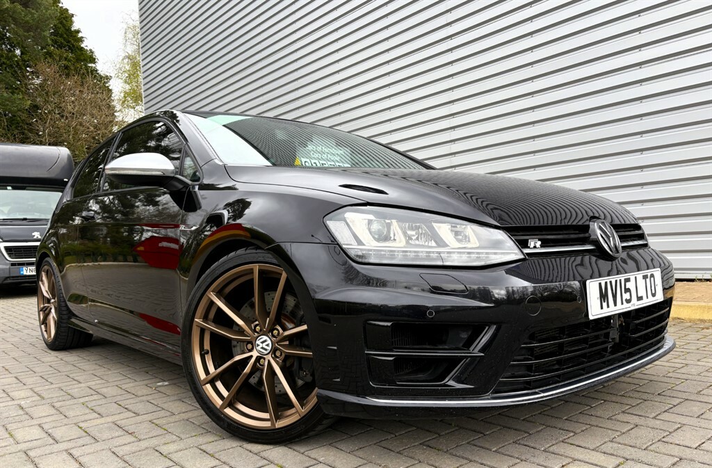 Volkswagen Golf R Dsg Lovely Low Mileage Car Lots Of Extras MV15LTO Black #2